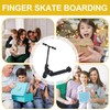 Yxinjy Black Finger Scooter - 2-Wheeled - Foldable Finger Scooter