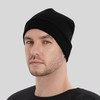 ACUSHLA 100% Merino Wool Cuff Beanie for Men & Women