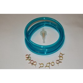 Unbranded MOTORCYCLE INLINE 1/4" GAS FUEL FILTER ATV UTV SNOWMOBILE JETSKI QUAD FUEL HOSE