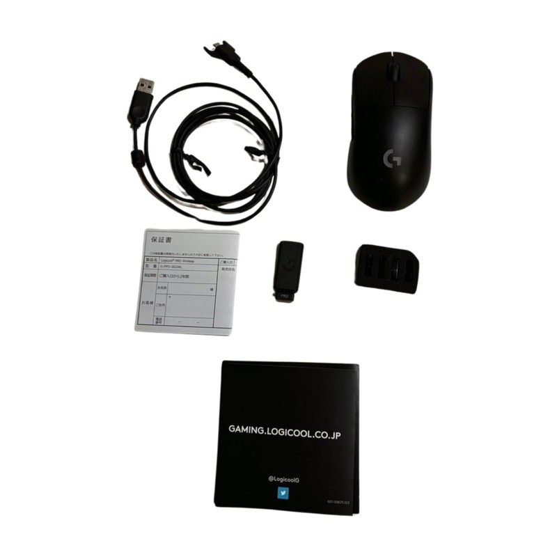 Logicool G-PPD-002WL G-PPD-002WL Wireless Gaming Mouse, HERO16K Sensor, LIGHTWEIGHTSYNC, RGB,