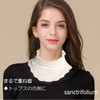 [sanctrifolium] シルク 100％ ネックカバー ネックウォーマー スヌード 紫外線対策 冷え防止 日焼け対策 絹