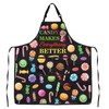 JXGZSO Sweet Candy Apron Candy Makes Everthing Better Apron With