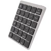 Numeric Keyboard Mini USB Rechargeable Wired 28 Keys Thin Portable