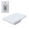 3 Gang Smart WiFi Light Switch Panel Touchable Wireless APP