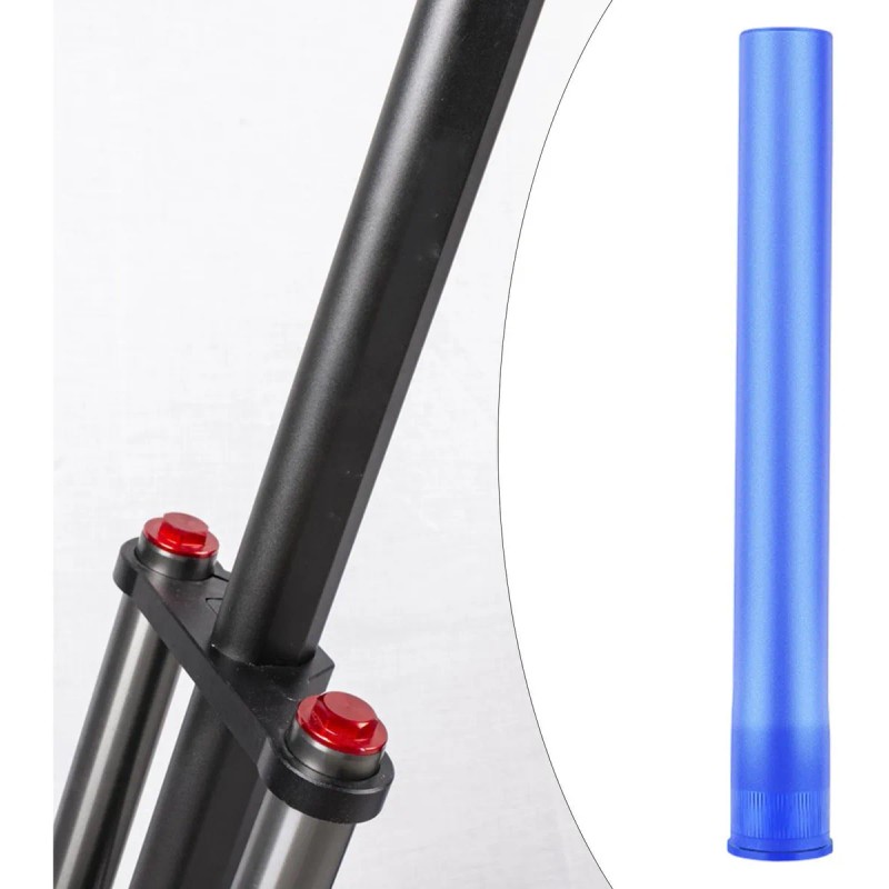 Accesorios De Reemplazo Del Tubo De La Cabeza Azul Recto