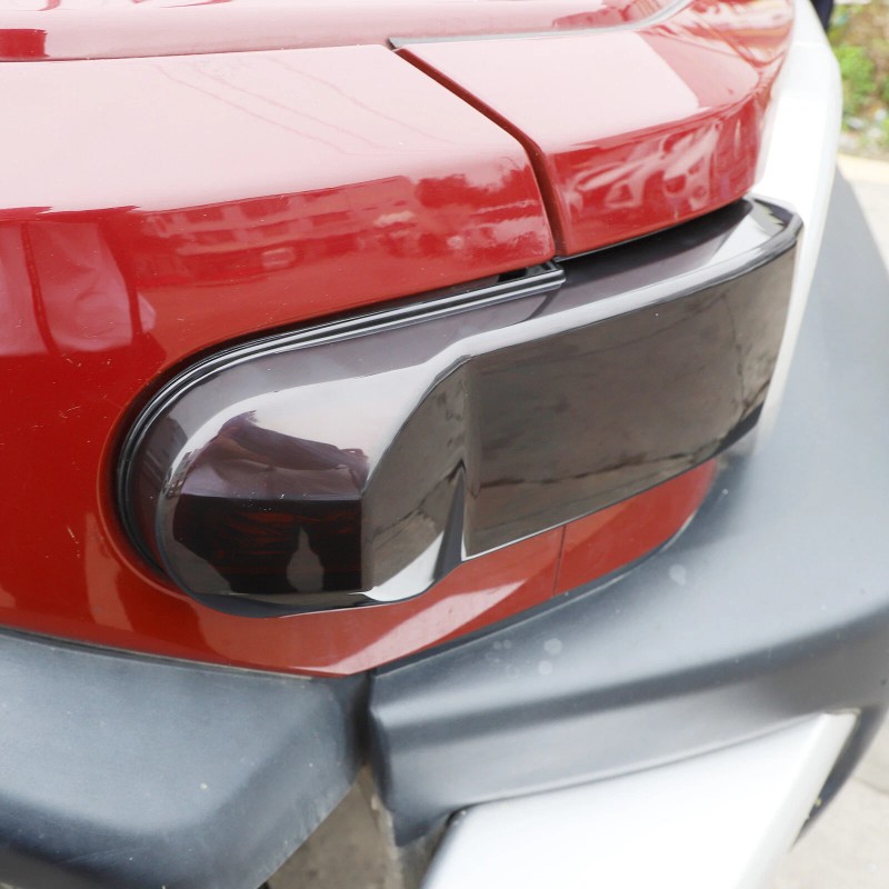 e-power-auto-Trim Smoked Black Front Signal Light Lamp Cover Trim For