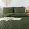 Litanika Oversized King Size Comforter Set with Sheets Olive Green