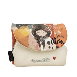 Anekke Portamonete Con Lembo Anima, Design Vintage e Pratico, Chiusura a Bocca e Tasca Posteriore, Dimensions: 13 x 10 x 2 cm, Accessory Donna, Vari, vari