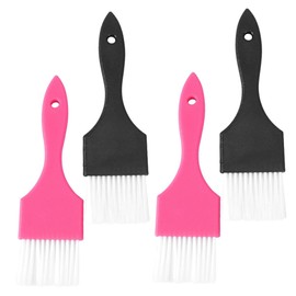 WOONEKY 4pcs Professional Hair Dyeing Hair Coloring Salon Supplies Soft Bristle Brush Random Color
