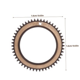 DOITOOL 2pcs Radio Pulley Gear for - Cassette Tape Recorder Replacement Parts for Portable Players Easy Installation Sturdy Material