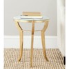 Safavieh Home Collection Ormond Gold Accent Table
