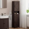 Homhedy 67" H Tall Bathroom Storage Cabinet with 2 Barn