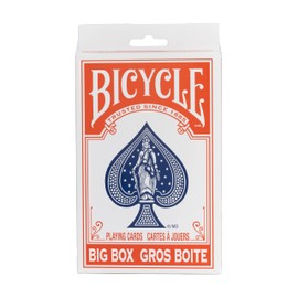Bicycle Big Box Playing Cards - Red