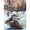 Luca-S Tapestry Set "Winter" Counted Pattern 22 x 29.5 cm