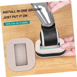 Operitacx 5Stücke Möbel Laufpads Unterlagen Für Stuhlrollen Riemenscheiben Stuhlmatte Zum Schutz Von Hartböden Und Möbeln Weiße Für Innenbereich