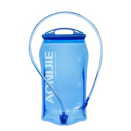 AONIJIE Faltbare 1L/ 1.5L/ 2L/3L Trinkblasen Wasserbeutel PEVA Hydratation Blasen für Camping Wandern Reiten und Klettern (1.5L)