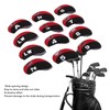 12 Pcs Golf Iron Head Cover Set Club Headcover Set