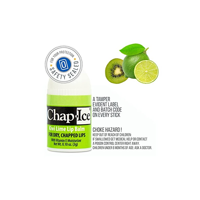 Chap Ice Mini Lip Balm Assorted Flavors 50 Count