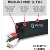 VELCRO Brand Mountable Cable Sleeve | Cord Management Mounts on