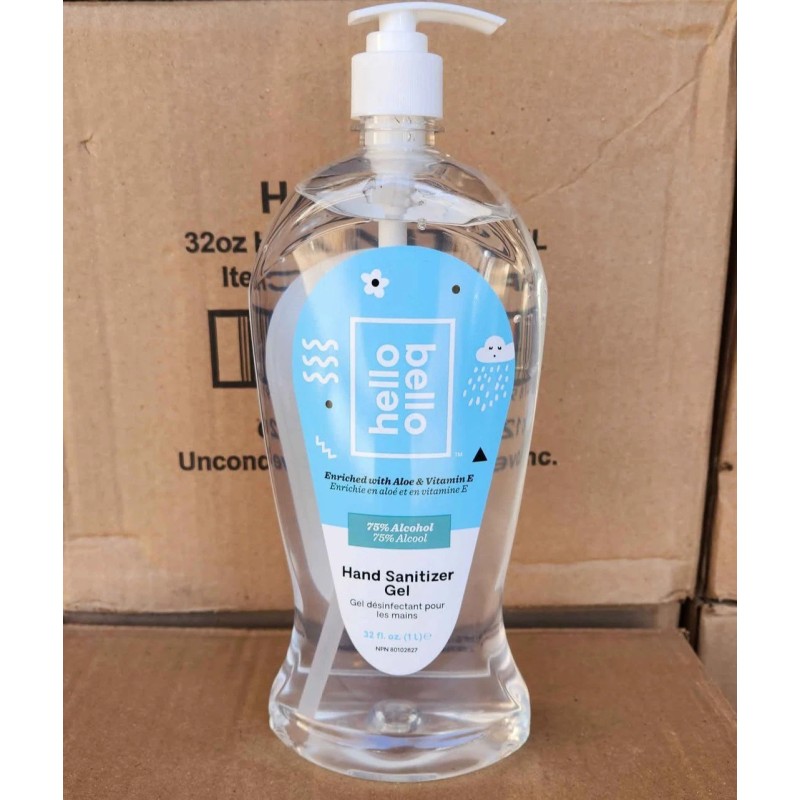 Hello Bello 2PK Hand Sanitizer Hello Bello 32 oz Extra