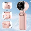 Lilampts Portable Handheld Turbo Fan with Digital Display and 180°