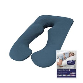 Woolcomfort Australian Made Pregnancy/Maternity/Nursing Pillow Pillowcase (Ocean Pillowcase ONLY)