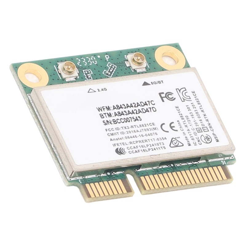 RTL8821CE Network Card Module 433Mbps BT4.2 802.11AC 2.4GHz 5GHz Mini