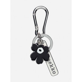 Marimekko 52_1_52249293370 Puhallus II Unikko Keychain for Women, multicolor (black / white)