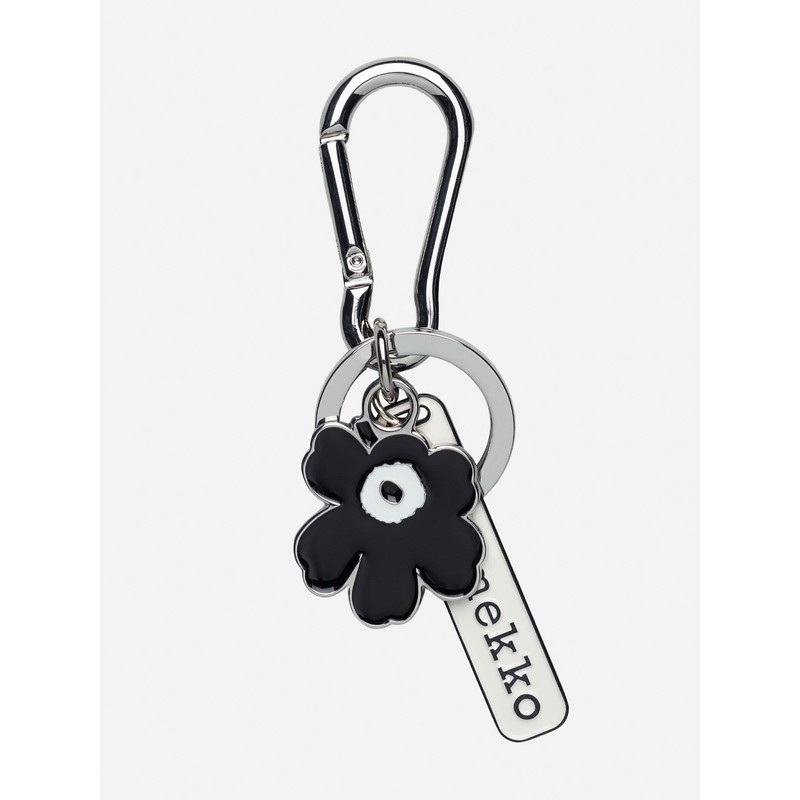 Marimekko 52_1_52249293370 Puhallus II Unikko Keychain for Women, multicolor (black
