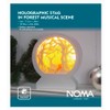 Noma Light-Up Holographic Stag in the Forest Musical Scene, 17.5