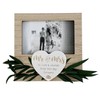 BallarArt CO Engagement Photo Frame with Heart Design, Romantic Couple