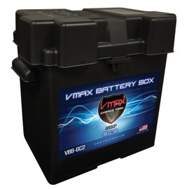 VMAX GROUP GC2 VMAXTANKS 6V BATTERY BOX for Marine Trolling Motor Boats and Pontoons