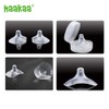 haakaa Nippleshield Silicone Nipple Shields for Breastfeeding with Carry Case