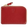 PORCO ROSSO / Thin Gusset Zip Coin Case [sokunou], red