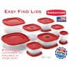 Rubbermaid 28pc Easy Find Lids Food Storage Set