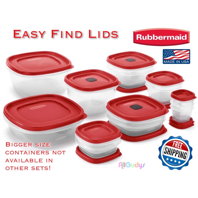 Rubbermaid 28pc Easy Find Lids Food Storage Set