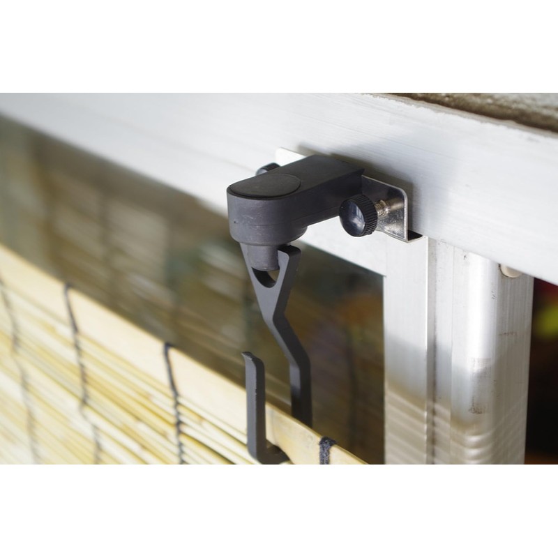 [Set of 2 Pieces] Universal Hooks, Tool-less Mount, Supports Window