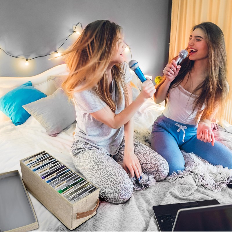 Lukeline 3 Pack CD Storage Box with 15pcs Dividers and