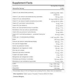 ANDREW LESSMAN Prenatal Essentials 360 Capsules - Complete Prenatal Vitamins for Women, No Additives Prenatal Multivitamin, Nutrients for Womens Prenatal, Postnatal-Methylfolate Prenatal with Iron