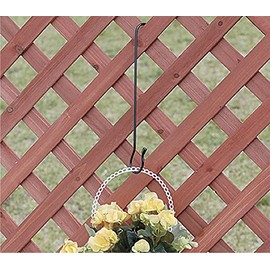 八幡ねじ フック カラーロング Sカン ヒネリ 白 3.6×30×4.6cm 1個