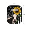 Flag Sunflower Cow Airpods Case Compatiable with Airpods 1 &