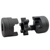 Saelno 3/4" to 7/8" L075 Flexible 3-Piece L-Jaw Coupling Coupler