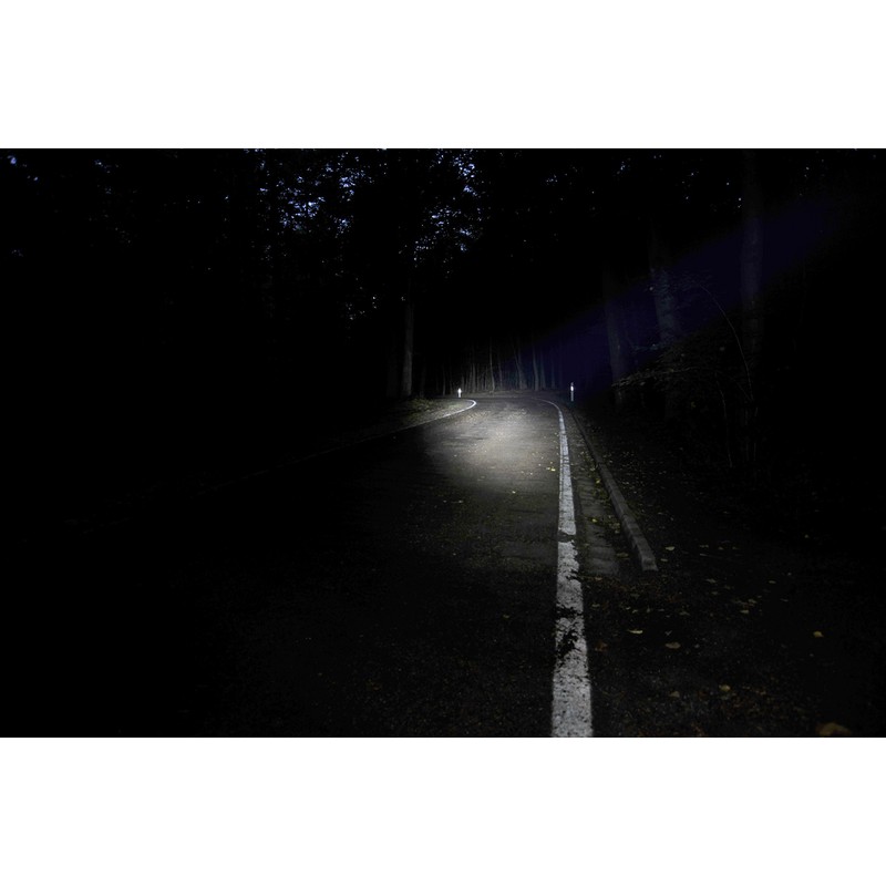 UNITEC Torch, Aluminium, Black, 24 x 12 x 4.5 cm