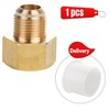 Brass Pipe Adapter - 5/8" SAE Female to 1/2" SAE