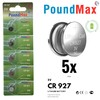 PoundMax CR 927 Batteries 3v Lithium Button Cell Battery Combo