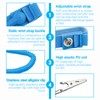 GMHLLES 3 Pcs Anti Static Wrist Straps, Adjustable Wrist Strap