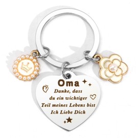 Gifts for Grandma, Grandma Birthday Gifts, Keyring, Gifts Grandma, Gift for Grandma and Grandpa, Grandma and Grandpa Christmas Gifts, Best Grandma Gifts, Grandma Gifts, Mother's Day Gift for Grandma,