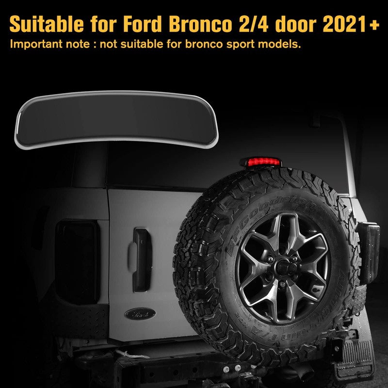 LitMiRaCle 3rd Brake Light Cover, Third High Mount Stop Light