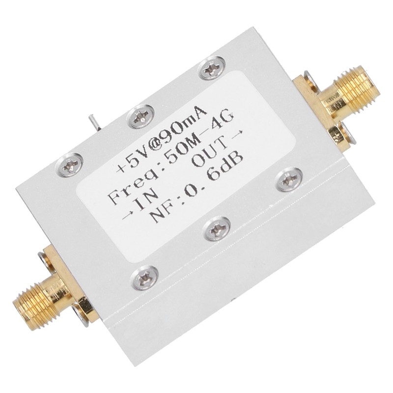 Broadband Amplifier Ultra Low Noise Aluminum Alloy Signal Receiving Booster