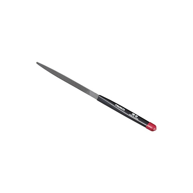 TRUSCO TSA005-01-1P File, Triangular, Rough, Set of 5, Size of